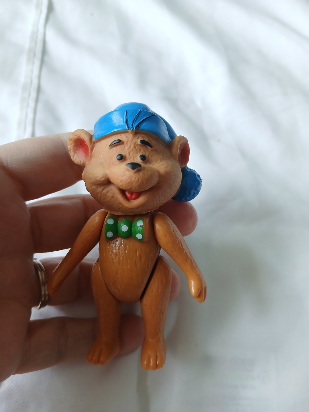 The Bear Who Slept Through Christmas Ted E. Bear Vintage 1983 Figure Toy 0216 E